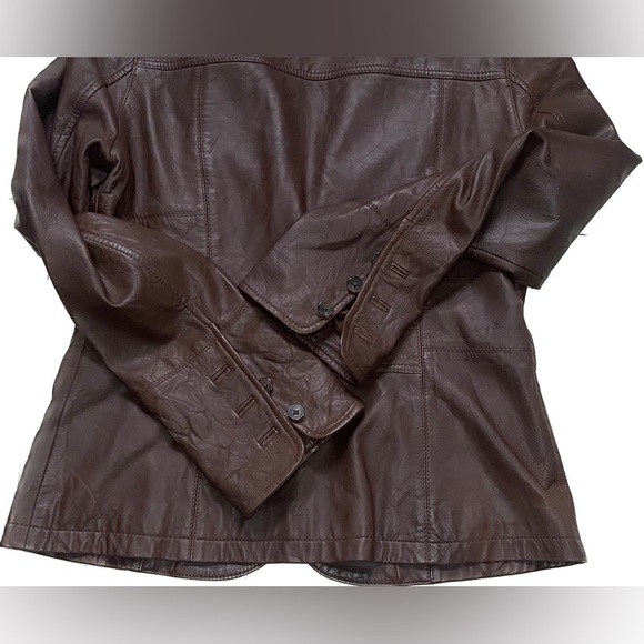 KENNETH COLE REACTION LEATHER JACKET - Picture 5 of 5